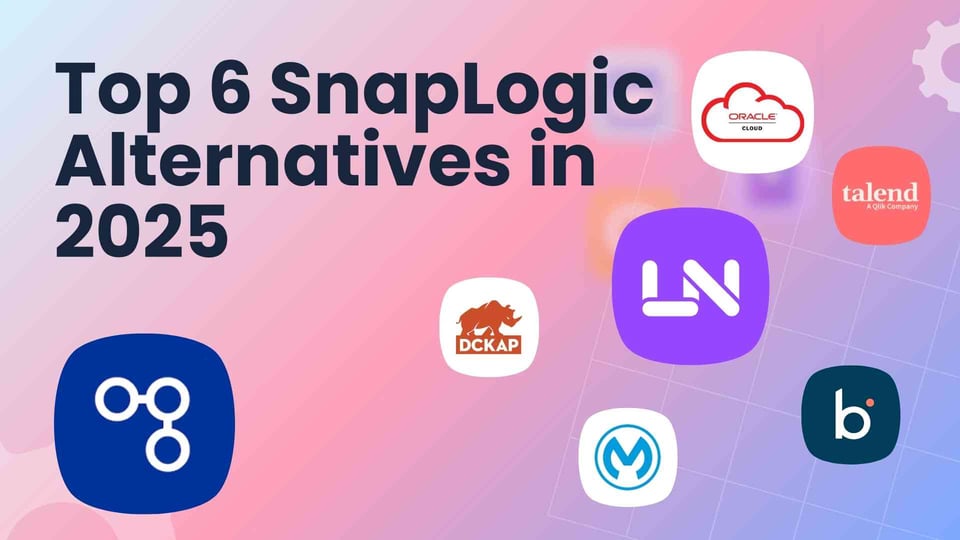 As 6 principais alternativas ao SnapLogic em 2025